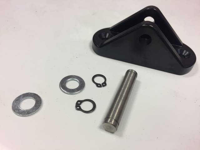 Support vérin en U - axe 8 mm