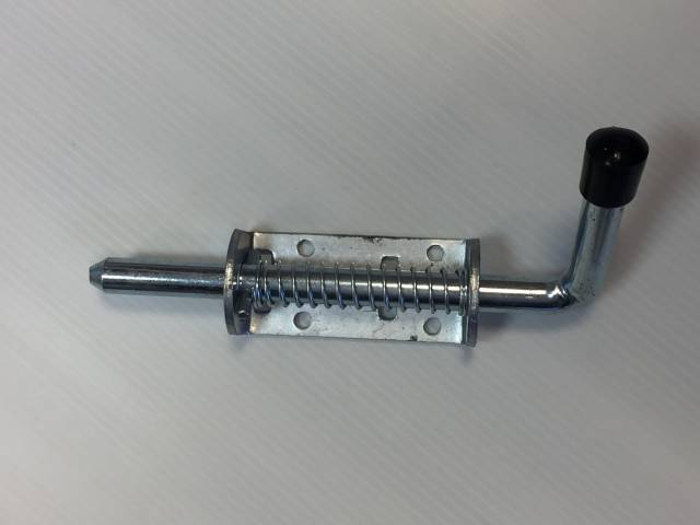 Verrou de box zingé - longueur 19 cm