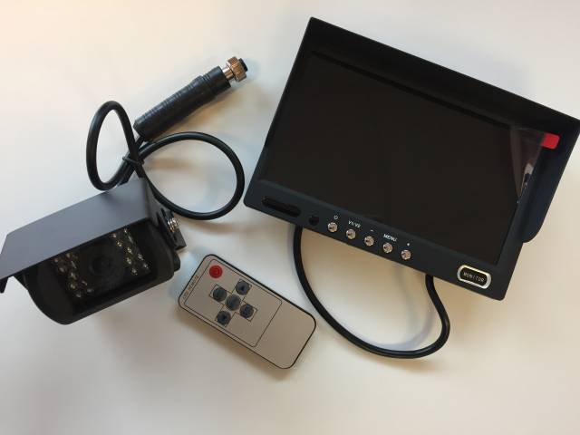 Kit caméra 7'' avec télécommande