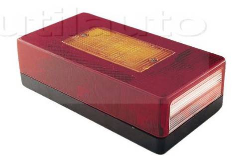 Cabochon de feu arrière droit à ampoules - 12 volts