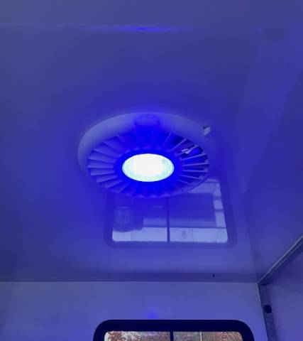 Diffuseur d'air 12v avec leds - éclairage fonctionnel