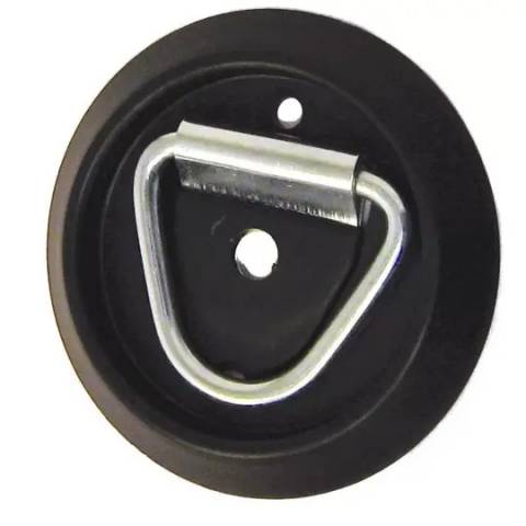 Anneau d'ancrage et attache - acier et plastique