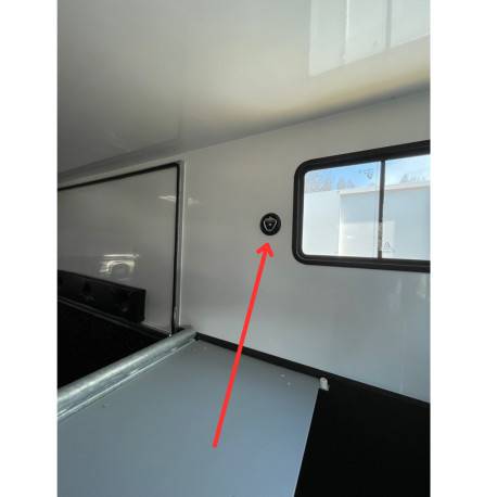 Anneau d'ancrage et attache - acier et plastique