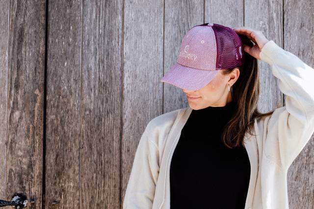 Casquette trucker wool - Kentucky - effet laine, respirante