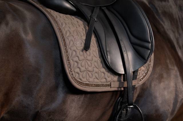 Tapis de selle sparkle jewel platinum - Eskadron - paillet&eacute;