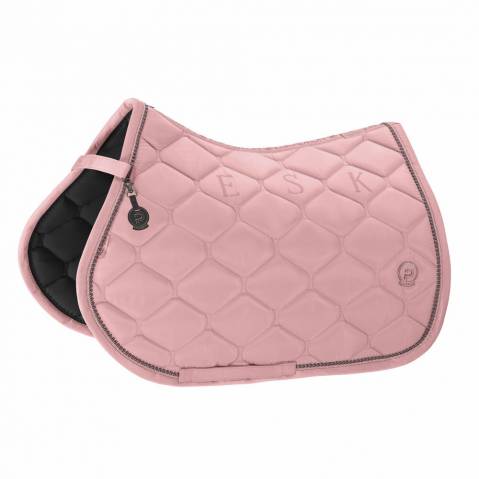 Tapis de selle highgloss pearls platinum - Eskadron - effet satiné