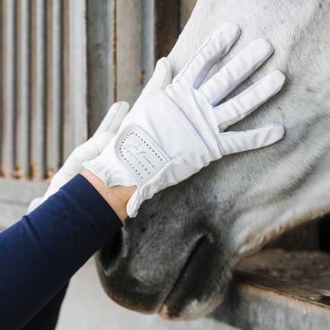 Gants je t'aime avec strass - Equithème