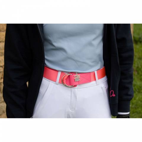 Ceinture rose fluo - Ju & Pa - Taille unique ajustable