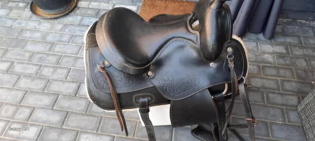 Authentique selle western importée d'Amérique