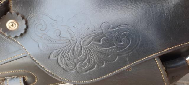Authentique selle western importée d'Amérique