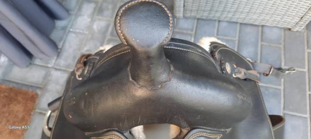 Authentique selle western importée d'Amérique