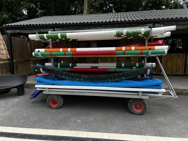 CHARIOT A BARRES - PLATEAU ALU