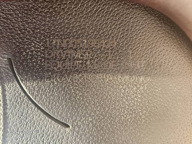 Selle Equipe Viktoria marron neuve 17'