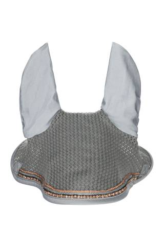 Bonnet anti mouches rosegold glamour - HKM - Détails cristaux