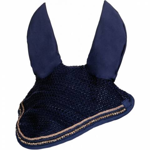 Bonnet anti mouches rosegold glamour - HKM - Détails cristaux
