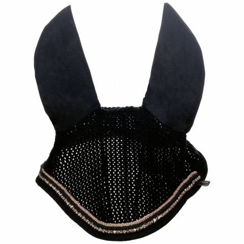 Bonnet anti mouches rosegold glamour - HKM - Détails cristaux