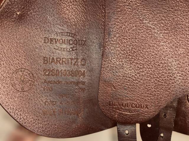 Selle DEVOUCOUX BIARRITZ