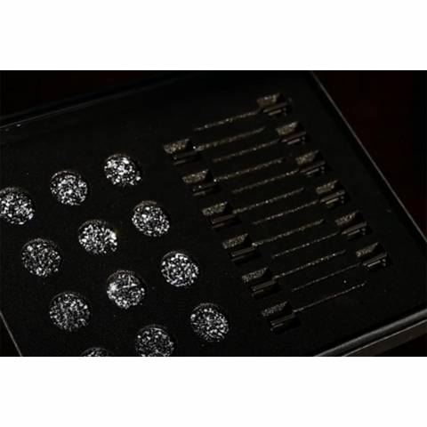 Quick Knot Jewel, clips pions en cristaux Swarovski Medley 12 pièces - Hes Tec