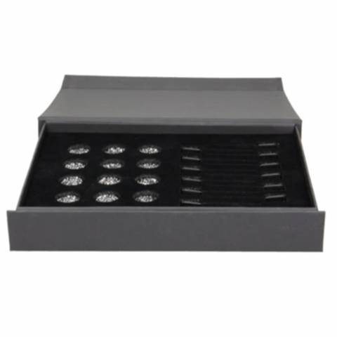 Quick Knot Jewel, clips pions en cristaux Swarovski Medley 12 pièces - Hes Tec