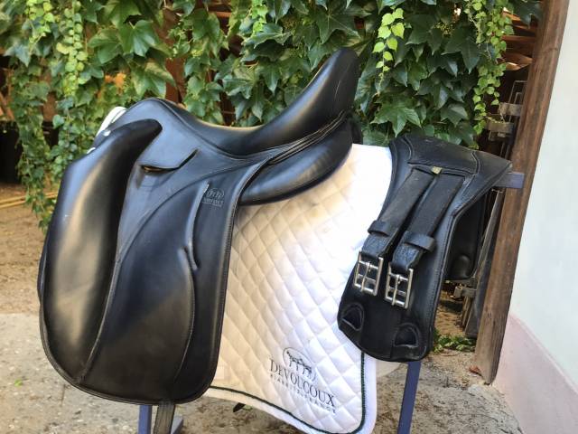 SELLE DEVOUCOUX MAKILA LAB 17 ‘´ avec SANGLE 60