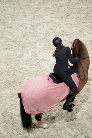 Couvre rein Fleece Stamp Bit PLATINUM 2025 - Eskadron - Tissu polaire