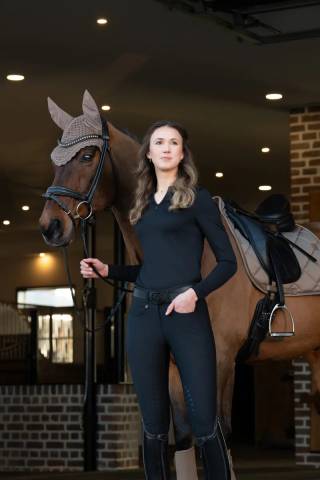 Tapis de selle Glossy Bit DRESSAGE PLATINUM 2025 - Eskadron