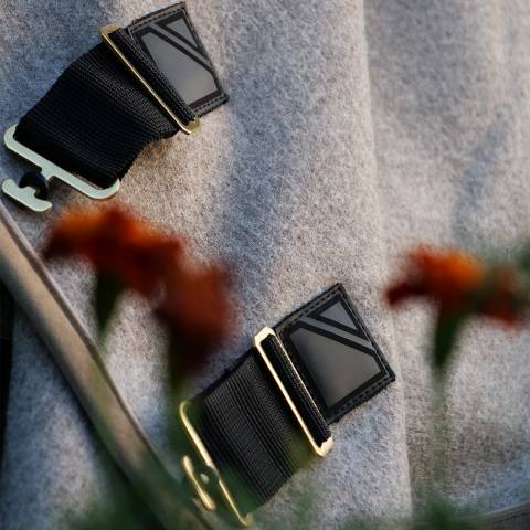 100% undyed natural sheep wool rug PURE by EQUITECT.