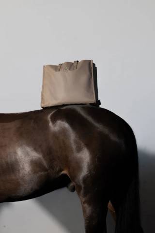 Sac Faux Leather Shopper Platinum 2025 - Eskadron