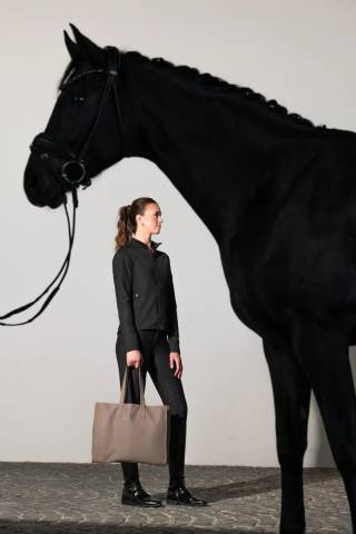 Sac Faux Leather Shopper Platinum 2025 - Eskadron