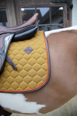 Tapis de selle Onion Quilt Neon Leather Mixte - Kentucky