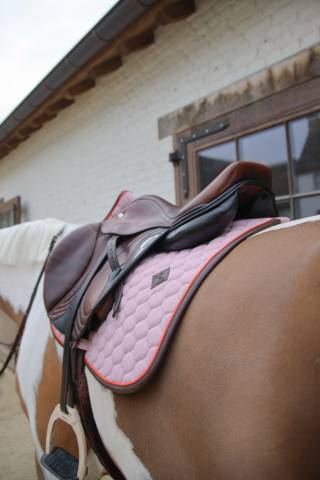 Tapis de selle Onion Quilt Neon Leather Mixte - Kentucky