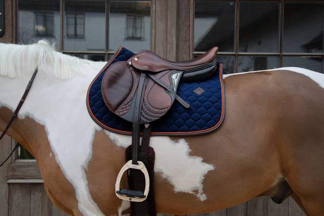 Tapis de selle Onion Quilt Neon Leather Mixte - Kentucky