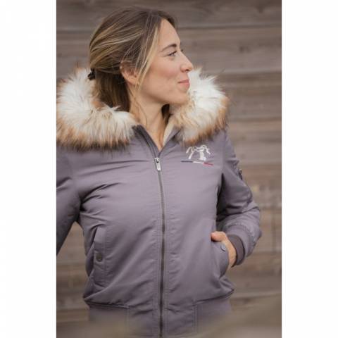 Veste Bombers Lyon - Pénélope Collection - Fausse fourrure