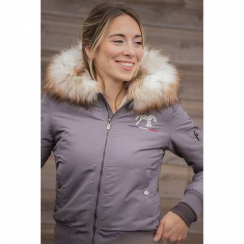 Veste Bombers Lyon - Pénélope Collection - Fausse fourrure