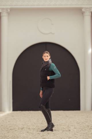 Doudoune sans manche TEDDY Heritage 2024 - Eskadron - Polaire et brillant