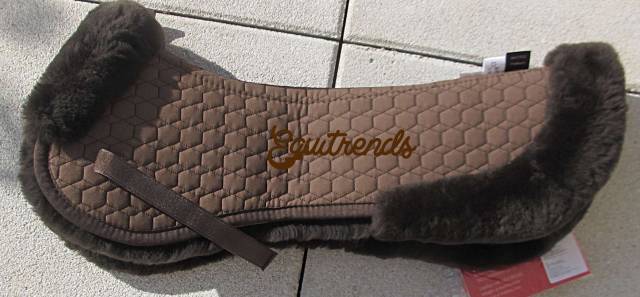 Amortisseur de selle en mouton - MATTES - Tissu surpiqué