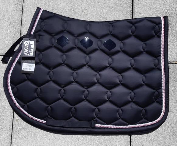 Tapis de selle anatomique Glossy Wave - Eskadron - Antidérapant