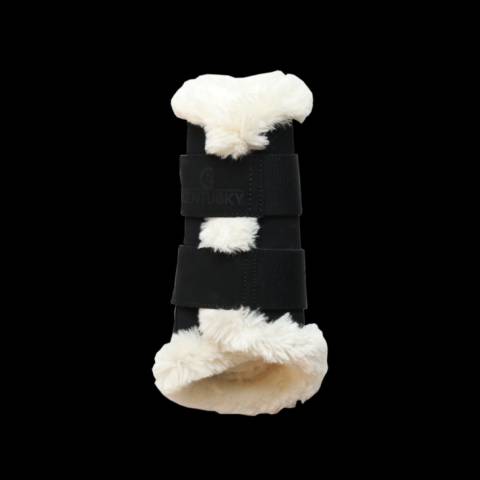 Guêtres de dressage Turnout Boots Air - Kentucky - Cuir nubuck artificiel