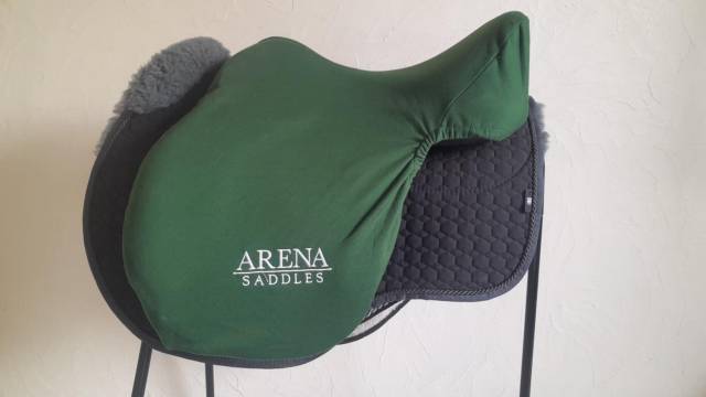 SELLE ARENA MIXTE 17,5 NOIRE