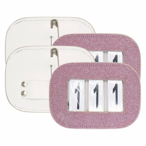 Porte numéro paillettes set de 2 - IMPERIAL RIDING