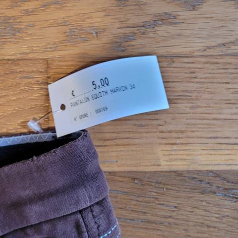 Pantalon equi-thème