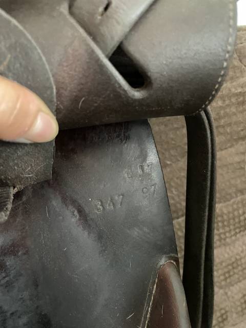 Selle Butet Saumur 17 pouces cso 