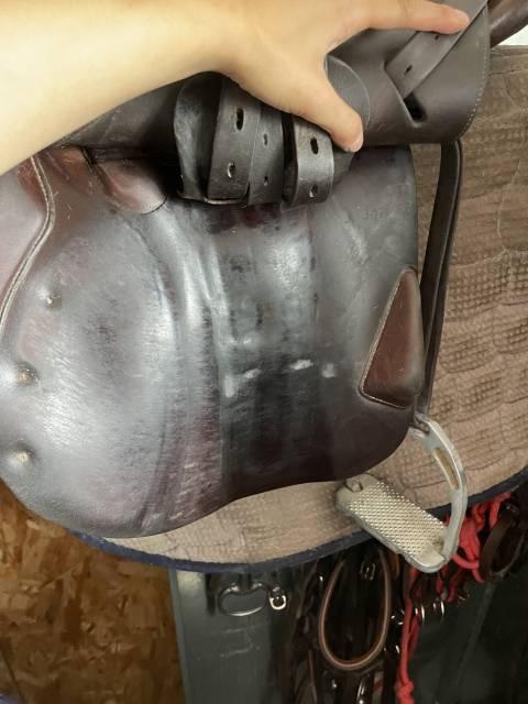 Selle Butet Saumur 17 pouces cso 