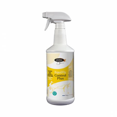 EQUIFLY Control Plus – Spray anti-mouches naturel pour chevaux & élevage (bio)