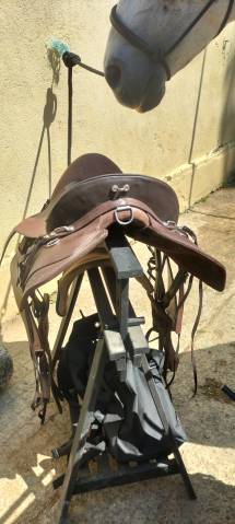 Selle de randonnée style western 