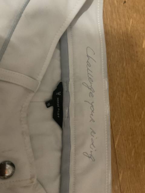 Pantalon hors pilote blanc 