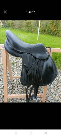 Selle noire Forestier modèle Boeckelo année 2021
