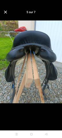 Selle noire Forestier modèle Boeckelo année 2021