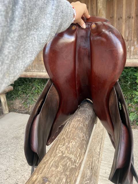 Selle Bruno Delgrange 17’ - modèle Partition