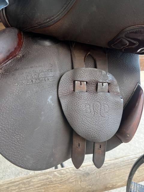 Selle Bruno Delgrange 17’ - modèle Partition